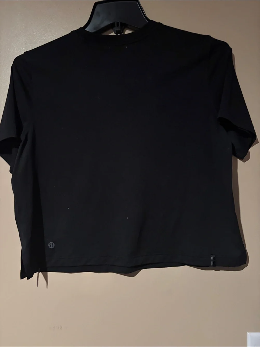 lululemon athletica Black Short Sleeve Crew Tee